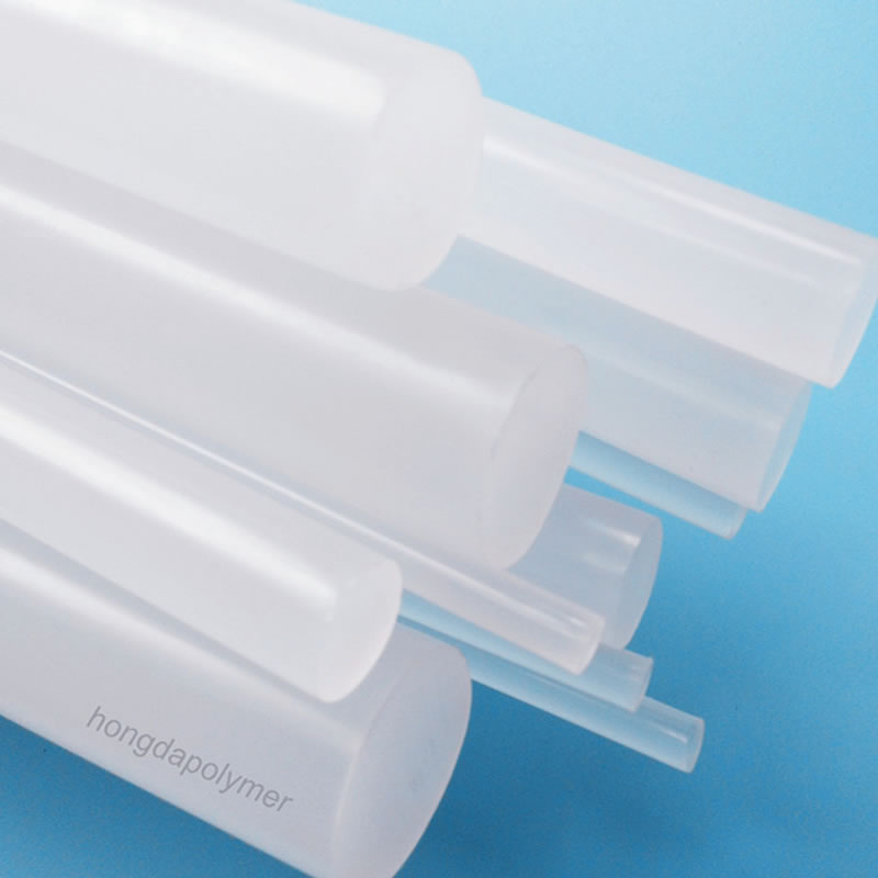 KEL-F PCTFE Rod ប្រើសម្រាប់ការបិទសន្ទះ Cryogenic