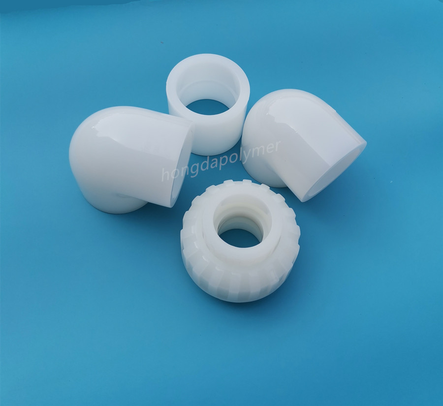 គ្រឿងបន្លាស់បំពង់ PVDF ដែលមានគុណភាពខ្ពស់សម្រាប់កម្មវិធីឧស្សាហកម្ម និងកម្មវិធីដែលមានភាពបរិសុទ្ធខ្ពស់